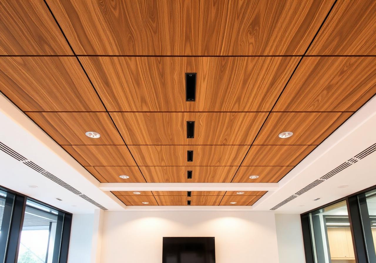 Acoustic Ceiling Panels by Barley & Jack Acoustics