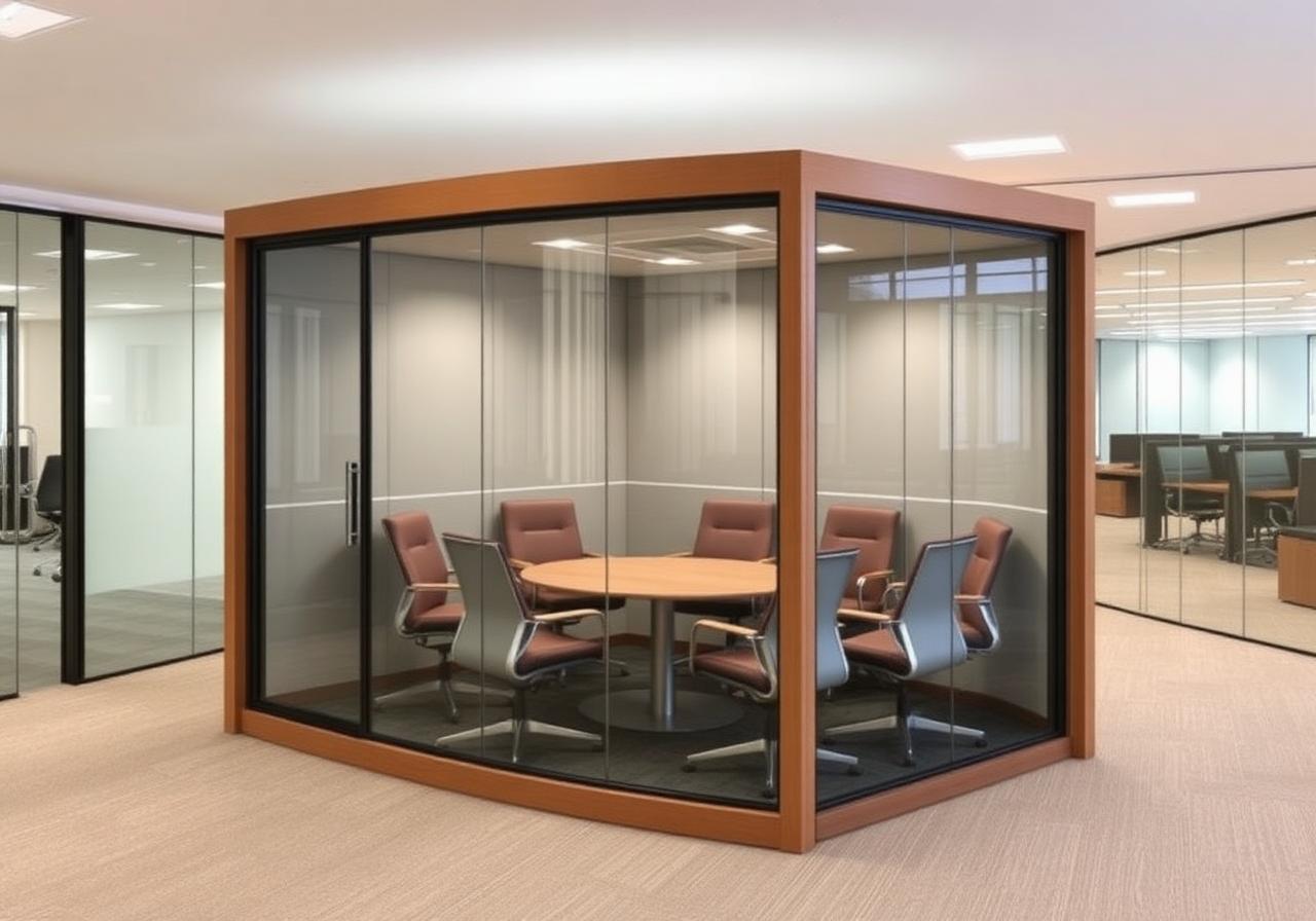 Six-Person Conference Pod by Privacy Pod